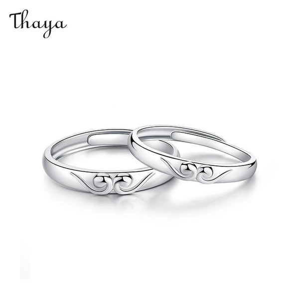 Thaya 925 Silver Supreme Treasure Wukong Couple Rings