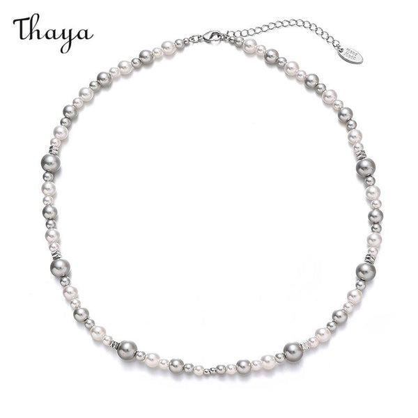 Collier de perles blanches Thaya Gray