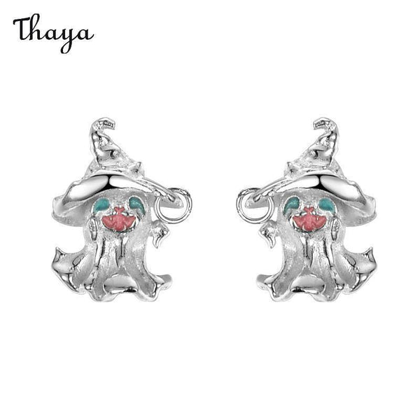 Thaya 925 Silver Ghoul Earrings