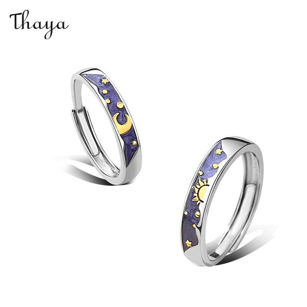 Thaya Day and Night Couple Rings