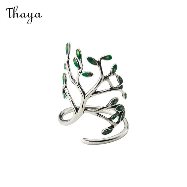 Thaya 925 Silver Branch Ring