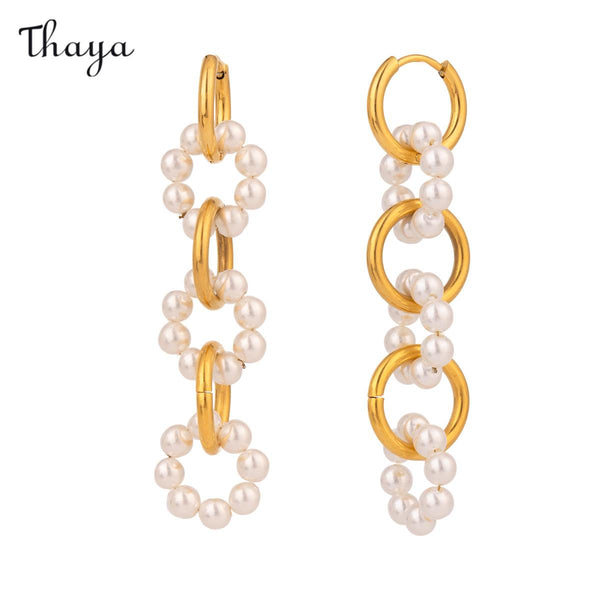 Thaya Interlocking Vintage Earrings