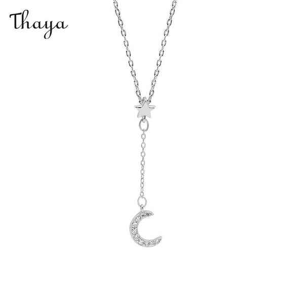 Thaya 925 Silver Astral Radiance Necklace