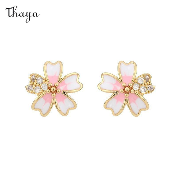 Boucles d'oreilles Thaya Sweet Cherry Blossom