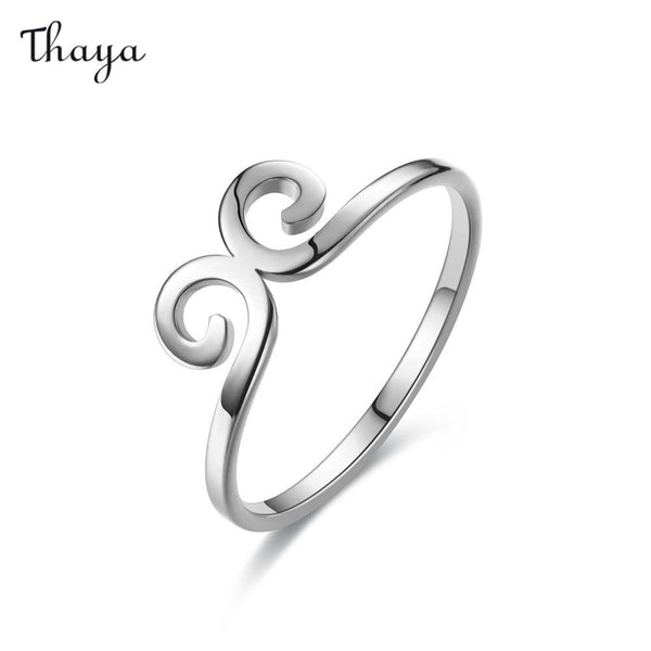 Thaya Vintage Sun Wukong Golden Hoop Amulet Open Warp Ring