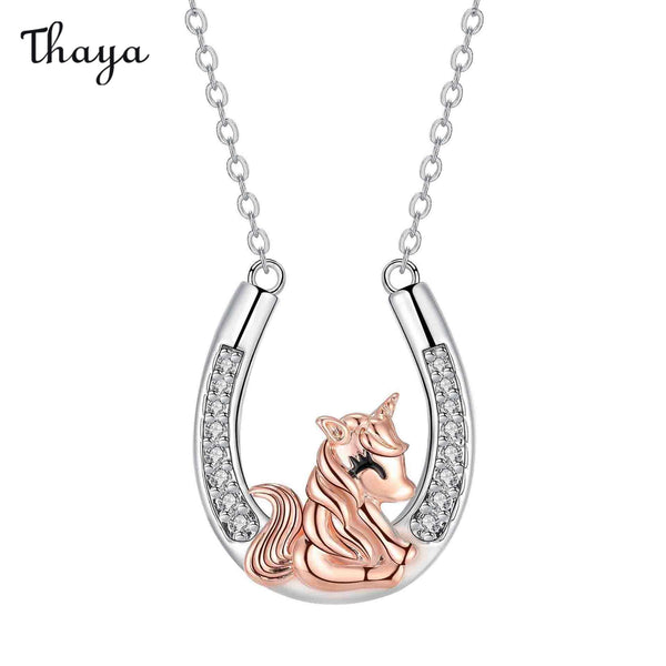 Thaya Cute Unicorn Necklace