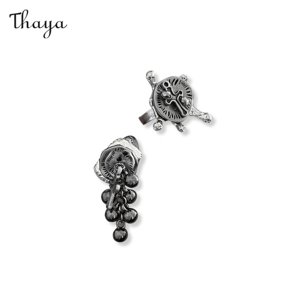 Thaya Fancy Tassel Pendant Adorned Ring