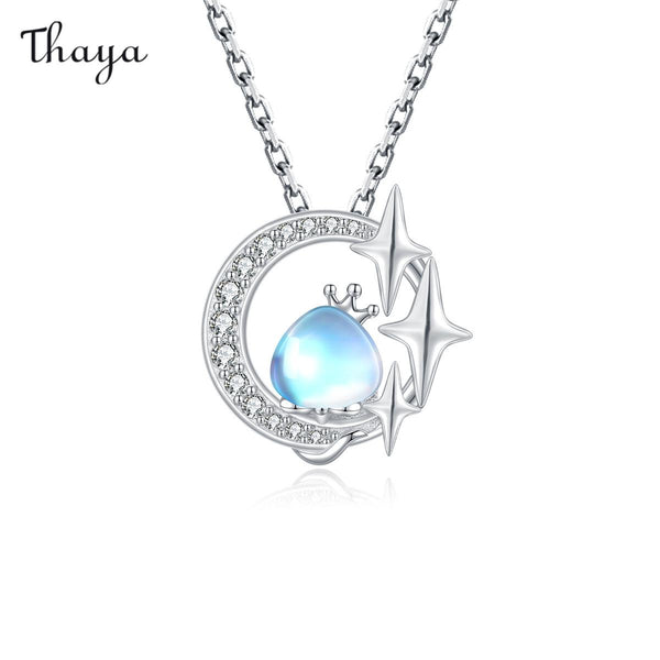 Thaya 925 Silver Shimmering Starlight Necklace