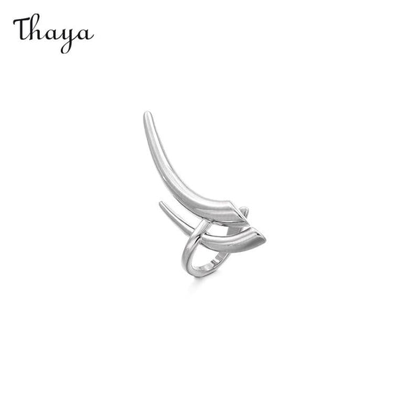 Boucles d'oreilles métalliques tendance Thaya