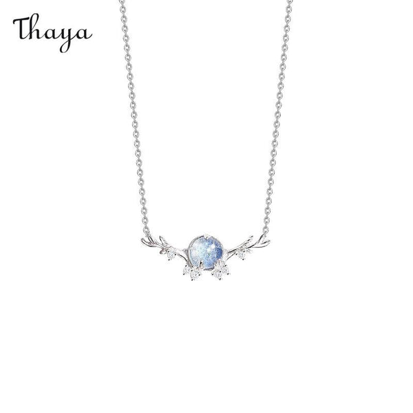 Thaya 925 Silber Love Hirsch Halskette