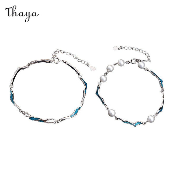 Thaya 925 Silber Beloved Echoes Paar Armbänder