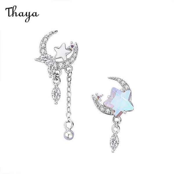 Thaya 925 Silber Stellar Radiance Ohrringe