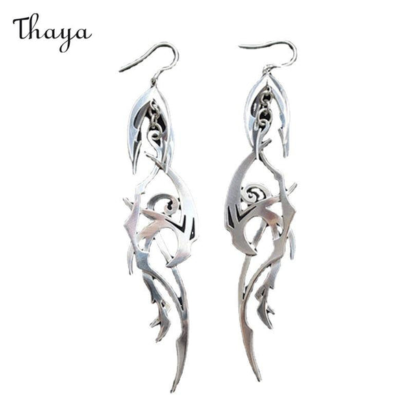 Thaya Vintage geometrische Ohrringe