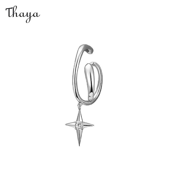 Thaya Star Drop Ear Cuff