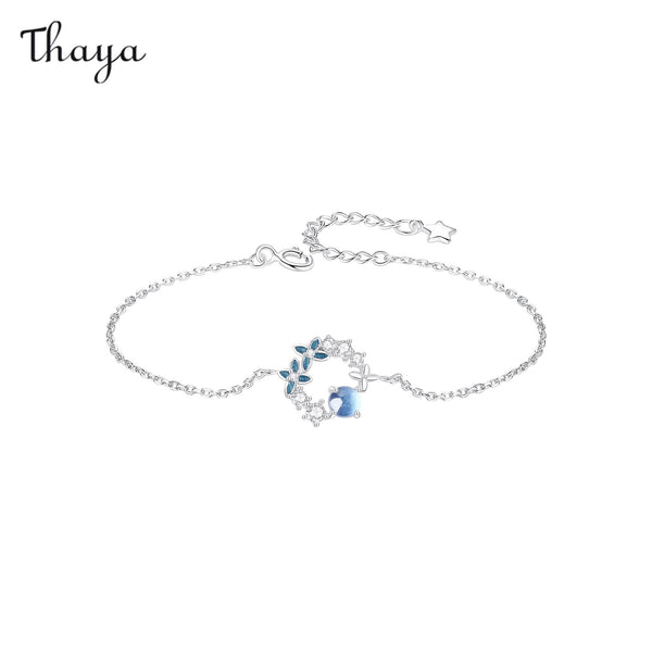 Thaya 925 Silver Nameless Flower Diamond Set