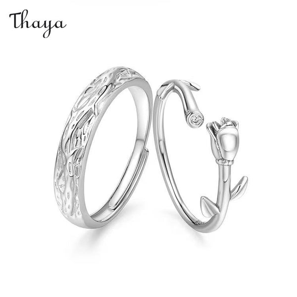 Thaya the Little Prince and the Rose Couple Rings