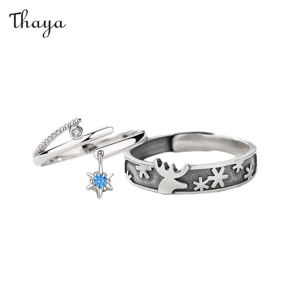 Thaya Winter Love Couple Rings