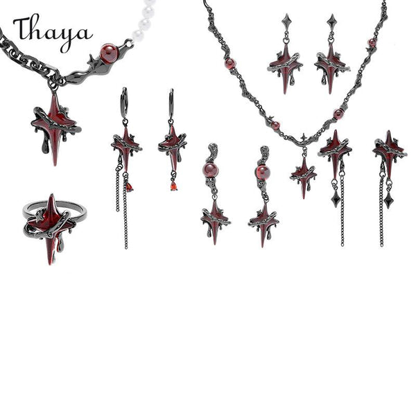 Thaya Dark Nebula Four-Pointed Star Set