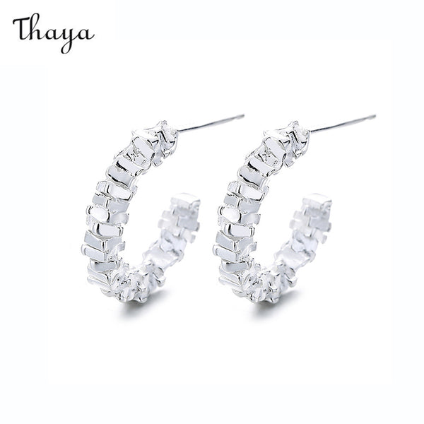 Thaya Light Luxury Super Shiny Earrings