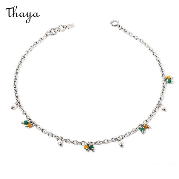 Thaya Vintage Pearl Fringe Necklace