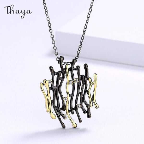 Thaya Two-tone Geometric Cutout Set