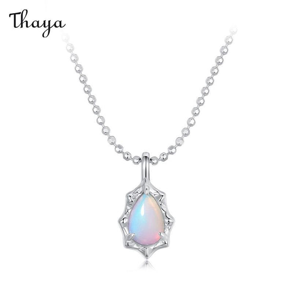 Thaya 925 Silver Aurora Opal Series Necklaces & Rings