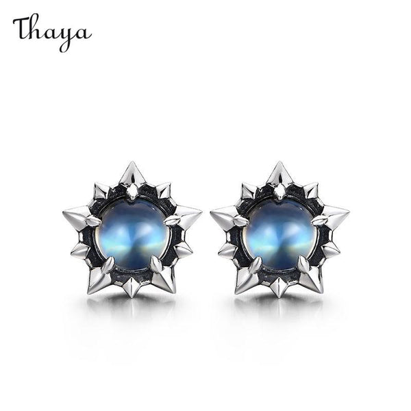 Boucles d'oreilles en pierre de lune Thaya Polaris