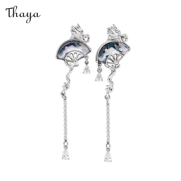 Thaya Dragon Fan Style Jewelry Set