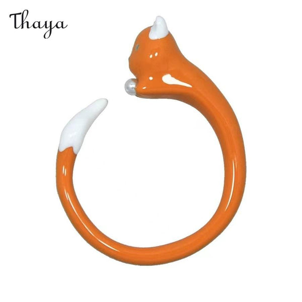 Thaya 925 Silber Sweet Kitty Sparkle Ring