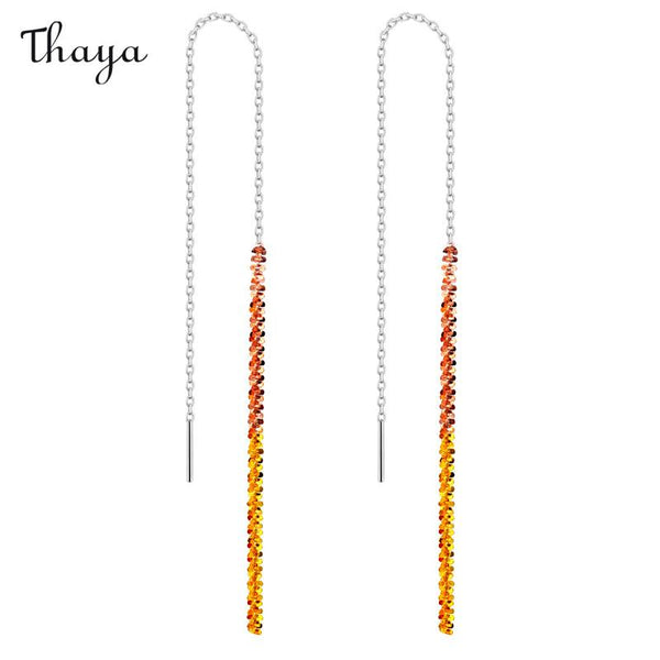 Ligne d'oreille étoilée en argent Thaya 925