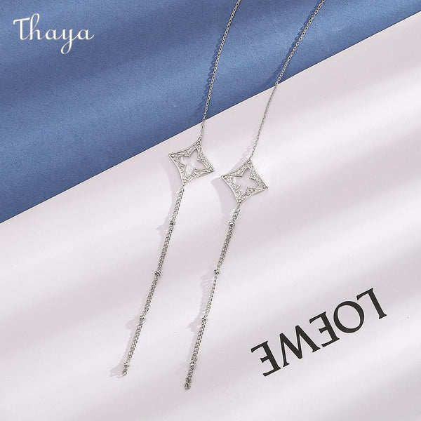 Thaya Four Leaf Clover Earrings